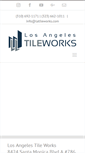 Mobile Screenshot of losangelestileworks.com